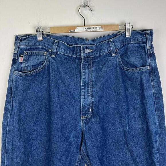 Carhartt Men's Loose Fit Denim Jeans - Blue - Picture 4 of 7